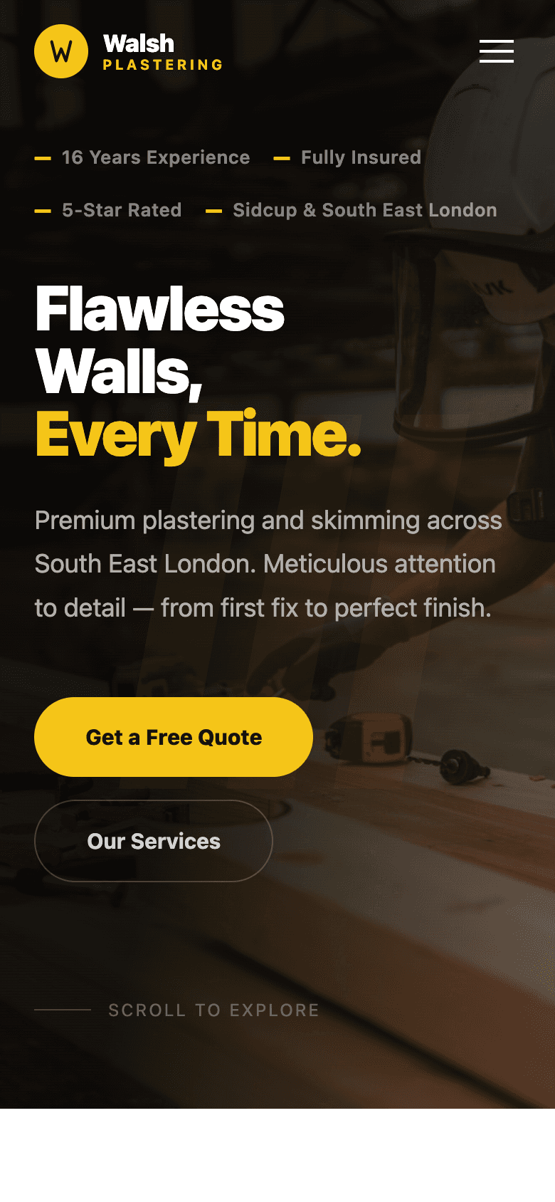 Walsh Plastering mobile